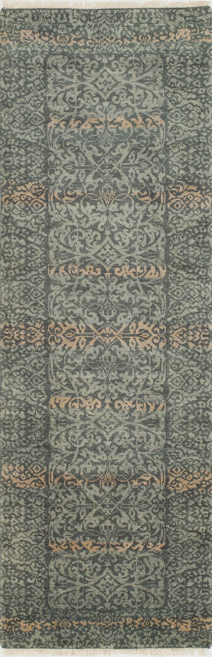 Momeni Shalimar SL-06 Hand Knotted Traditional Oriental Indoor Area Rug Blue 8'9" x 11'9" SHALISL-06BLU89B9