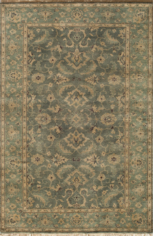 Momeni Shalimar SL-07 Hand Knotted Traditional Oriental Indoor Area Rug Blue 8'9" x 11'9" SHALISL-07BLU89B9