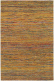 Shenaz 100% Polyester Hand-Woven Dhurrie Rug