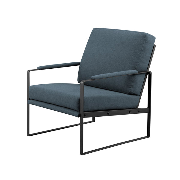 Walker Edison Soho Modern/Urban Chic Metal Arm Accent Chair SHOU1OIB