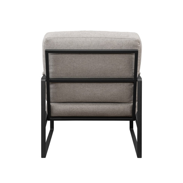 Walker Edison Soho Modern/Urban Chic Metal Arm Accent Chair SHOU1OMS