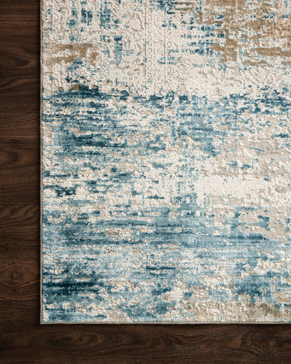 Loloi Sienne SIE-05 65% Viscose, 35% Acrylic Power Loomed Contemporary Rug SIENSIE-05IVAZC2F0