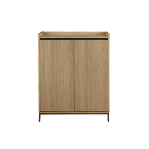 Walker Edison Sigma Modern/Contemporary Contemporary 2-Door Accent Cabinet with Framed Top SIGL7JCO
