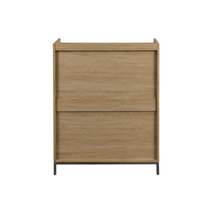 Walker Edison Sigma Modern/Contemporary Contemporary 2-Door Accent Cabinet with Framed Top SIGL7JCO