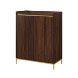 Walker Edison Sigma Modern/Contemporary Contemporary 2-Door Accent Cabinet with Framed Top SIGL7JDW