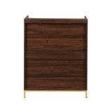 Walker Edison Sigma Modern/Contemporary Contemporary 2-Door Accent Cabinet with Framed Top SIGL7JDW