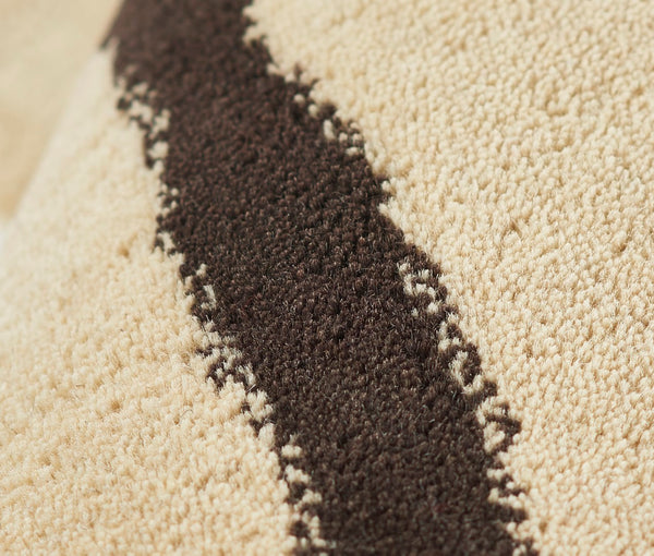 Momeni Simba SIM-4 Hand Tufted Contemporary Geometric Indoor Area Rug Ivory 9' x 12' SIMBASIM-4IVY90C0