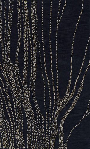 Momeni Simba SIM-7 Hand Tufted Contemporary Abstract Indoor Area Rug Navy 9' x 12' SIMBASIM-7NVY90C0