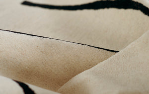 Momeni Simba SIM-8 Hand Tufted Contemporary Geometric Indoor Area Rug Ivory 9' x 12' SIMBASIM-8IVY90C0