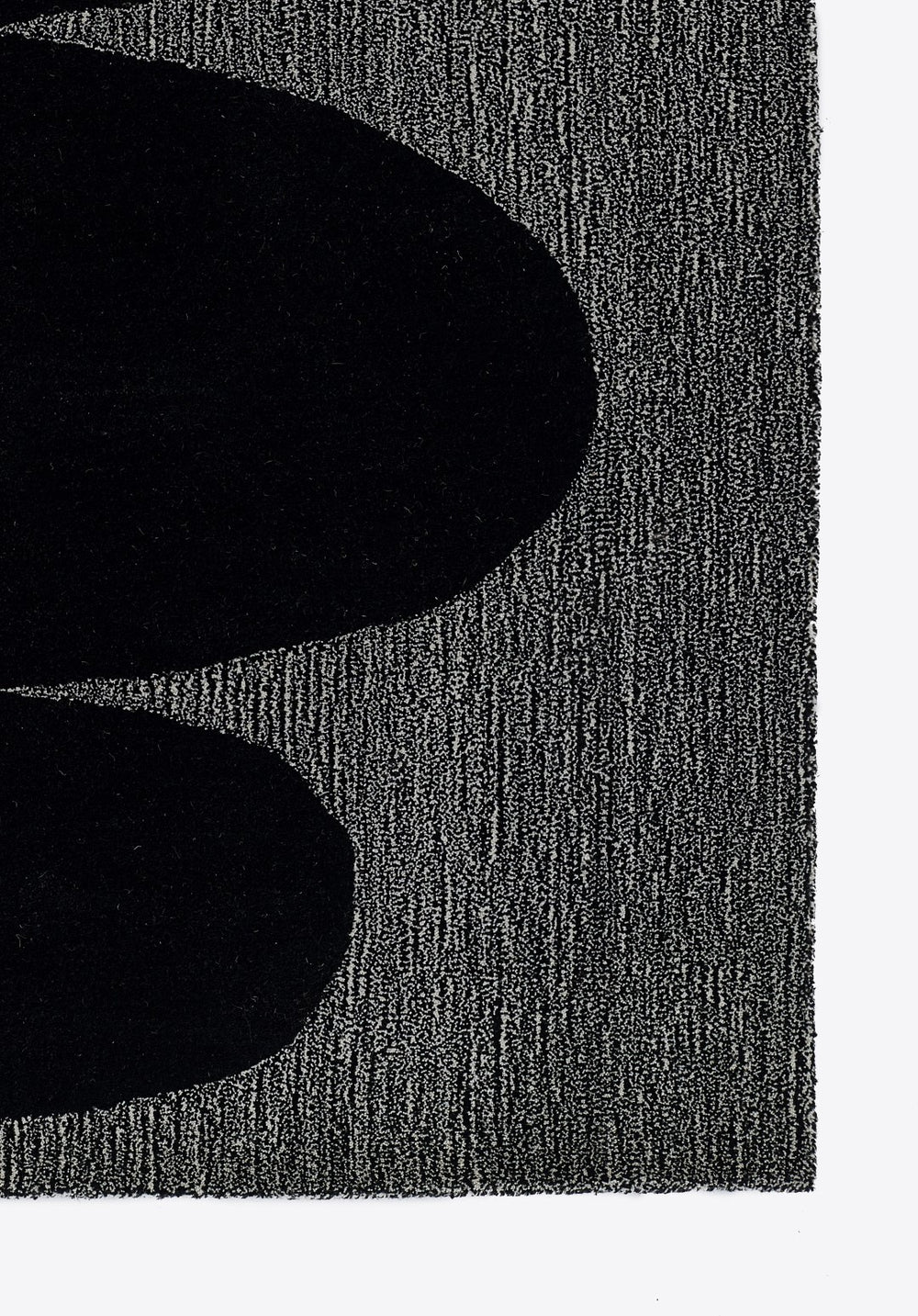 Momeni Simba SIM-9 Hand Tufted Contemporary Geometric Indoor Area Rug Black 9' x 12' SIMBASIM-9BLK90C0