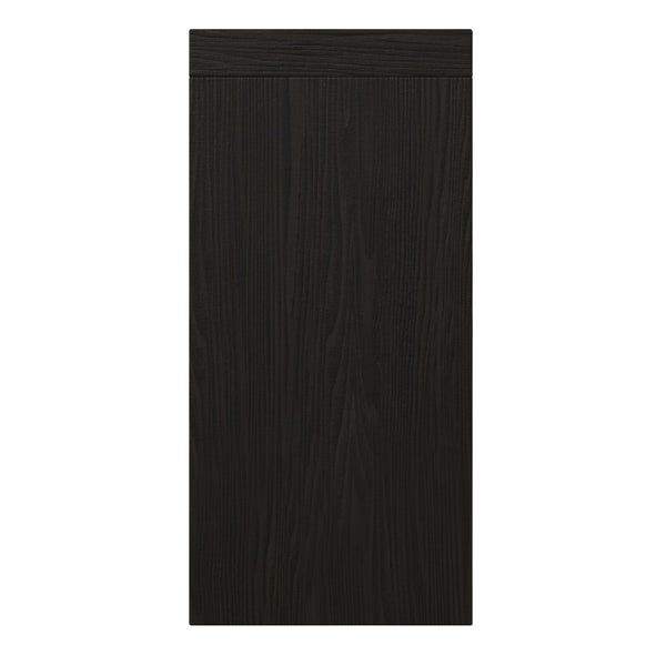 Legends Furniture Contemporary Modern Oak TV Stand for TV's up to 100 Inches, Black SK1595.MOC