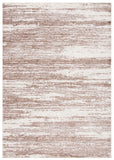 Skyler 500 Skyler 501 Contemporary Power Loomed 80% Polypropylene, 20% Polyester Rug Brown / Ivory