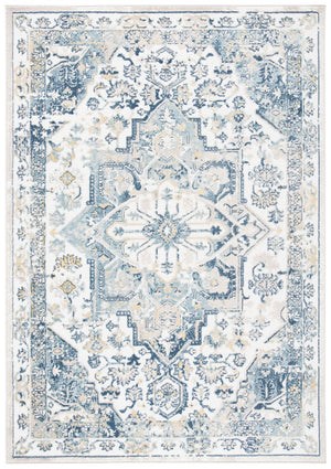 Skyler 500 Skyler 541 Transitional Power Loomed 80% Polypropylene, 20% Polyester Rug Ivory / Navy