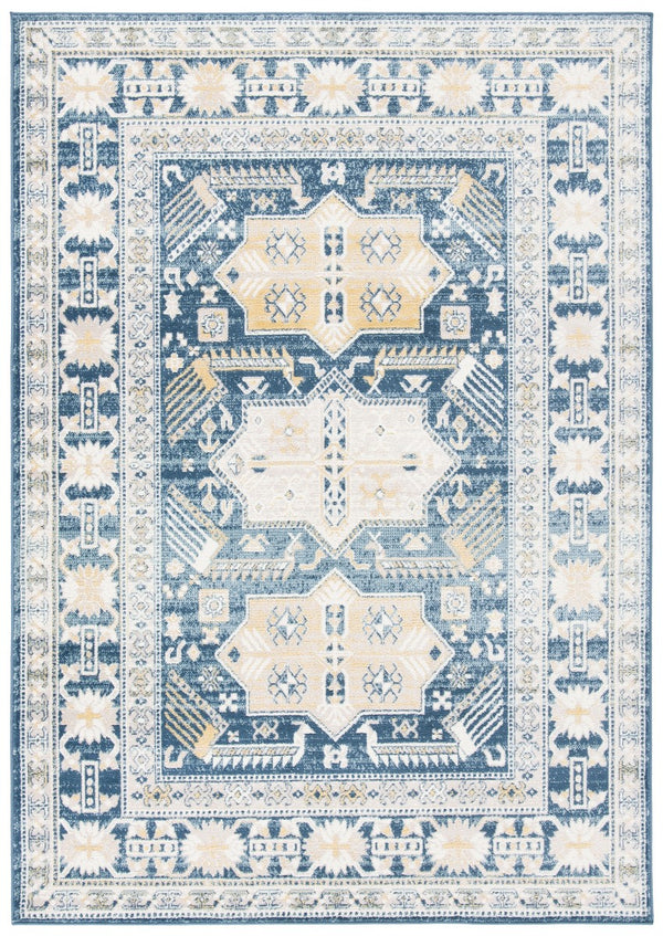 Skyler 500 Skyler 544 Transitional Power Loomed 80% Polypropylene, 20% Polyester Rug Beige / Navy