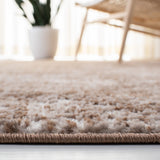 Skyler 500 Skyler 563 Contemporary Power Loomed 80% Polypropylene, 20% Polyester Rug Brown / Ivory