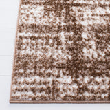 Skyler 500 Skyler 563 Contemporary Power Loomed 80% Polypropylene, 20% Polyester Rug Brown / Ivory