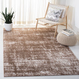 Skyler 500 Skyler 563 Contemporary Power Loomed 80% Polypropylene, 20% Polyester Rug Brown / Ivory