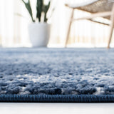 Skyler 500 Skyler 563 Contemporary Power Loomed 80% Polypropylene, 20% Polyester Rug Navy / Ivory