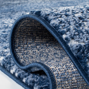 Skyler 500 Skyler 563 Contemporary Power Loomed 80% Polypropylene, 20% Polyester Rug Navy / Ivory