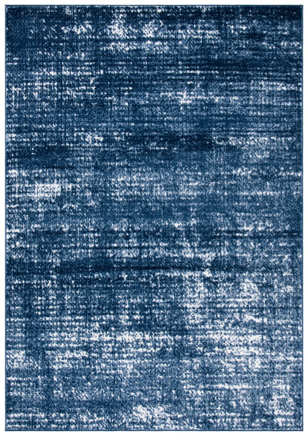 Skyler 500 Skyler 563 Contemporary Power Loomed 80% Polypropylene, 20% Polyester Rug Navy / Ivory