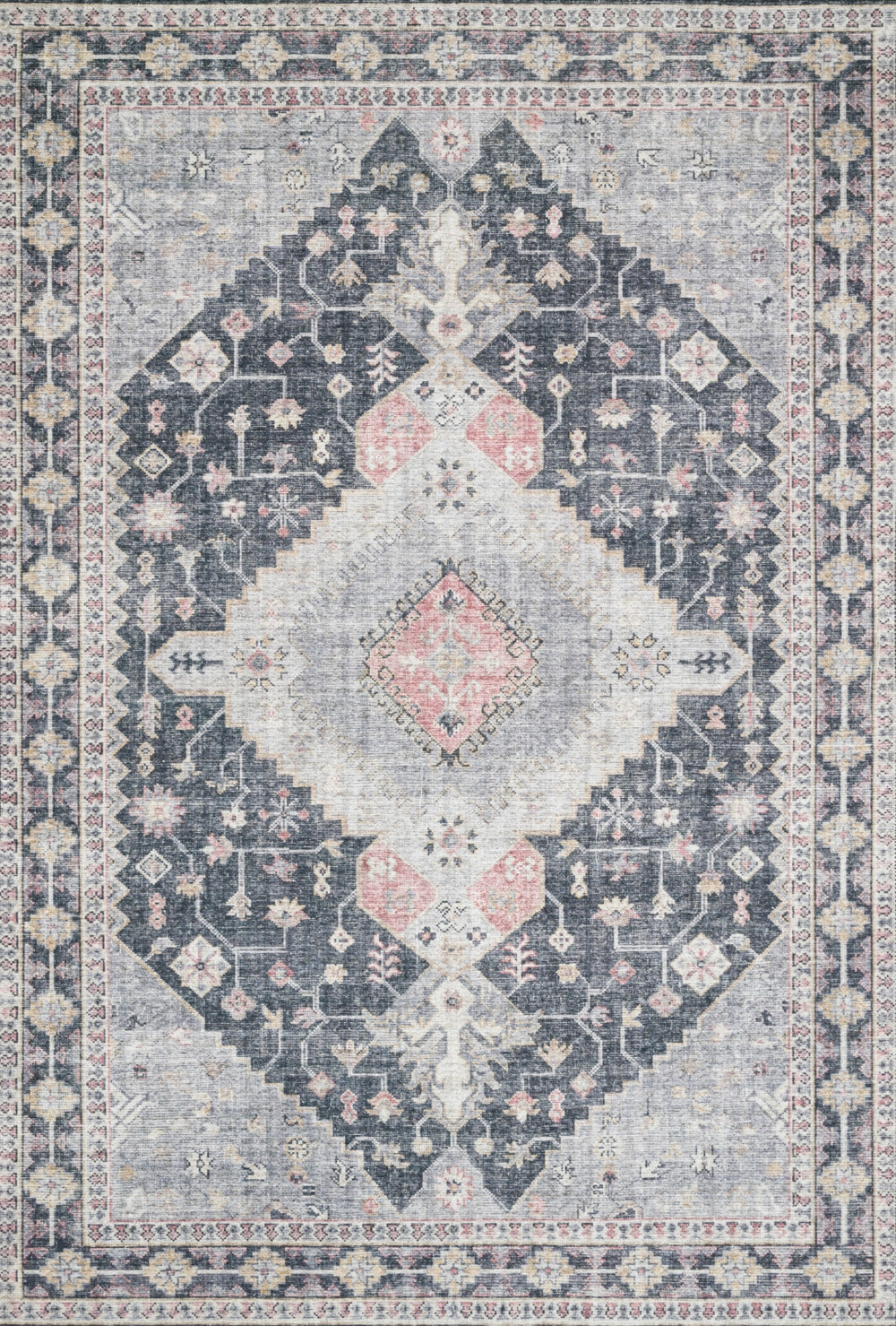 Loloi Skye SKY-02 100% Polyester Power Loomed Traditional Rug SKYESKY-02CCML90C0