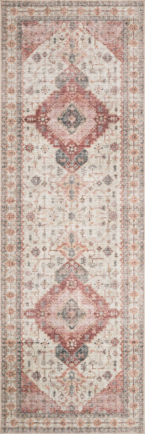 Loloi Skye SKY-02 100% Polyester Power Loomed Traditional Rug SKYESKY-02IVBY90C0