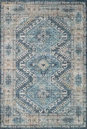 Loloi Skye SKY-03 100% Polyester Power Loomed Traditional Rug SKYESKY-03DENA90C0