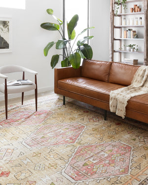 Loloi Skye SKY-04 100% Polyester Pile Power Loomed Traditional Rug SKYESKY-04GOBH800R