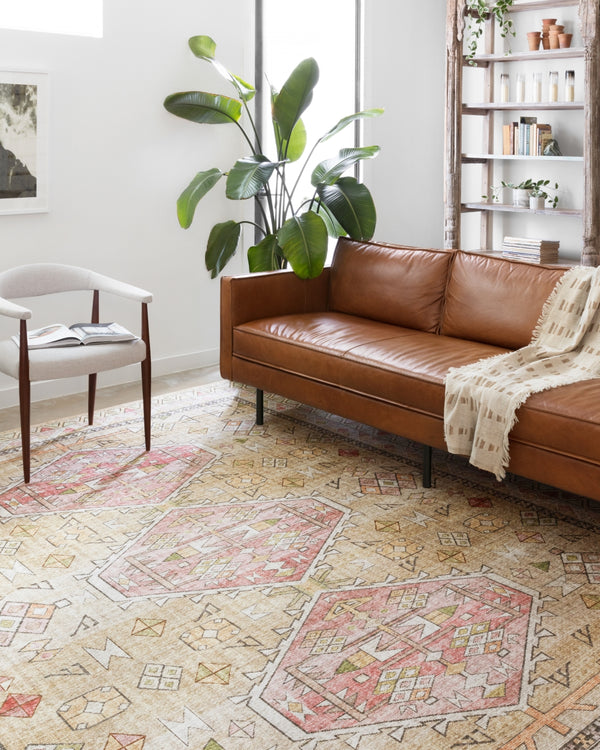 Loloi Skye SKY-04 100% Polyester Pile Power Loomed Traditional Rug SKYESKY-04GOBH800R