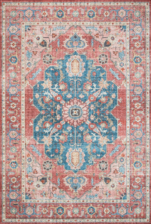 Loloi Skye SKY-05 100% Polyester Power Loomed Traditional Rug SKYESKY-05BKOC90C0