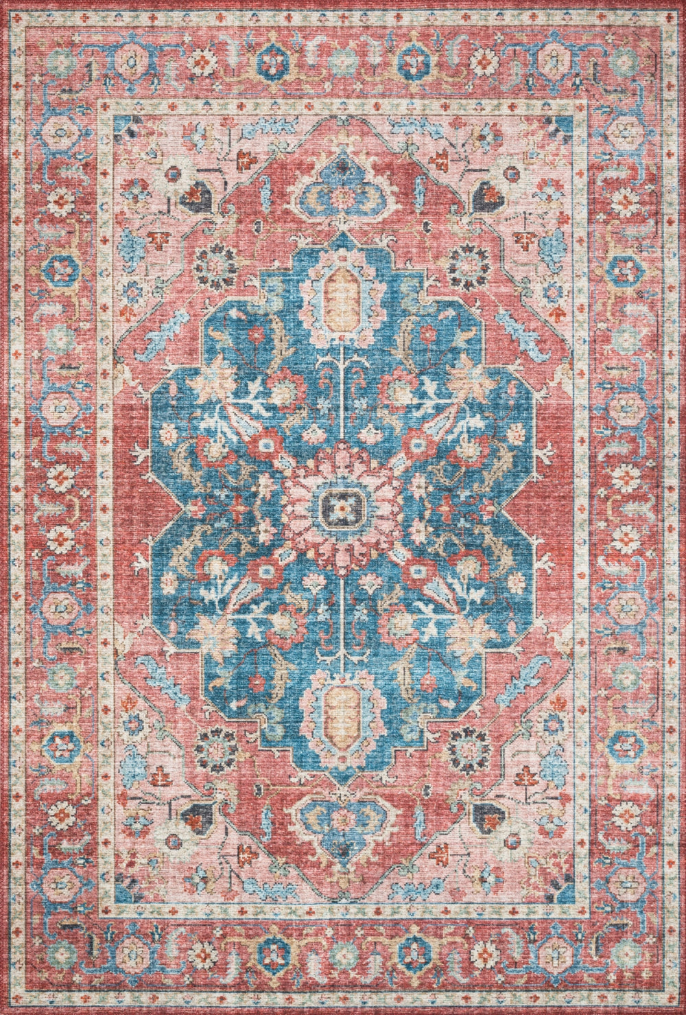 Loloi Skye SKY-05 100% Polyester Pile Power Loomed Traditional Rug SKYESKY-05BKOC800R