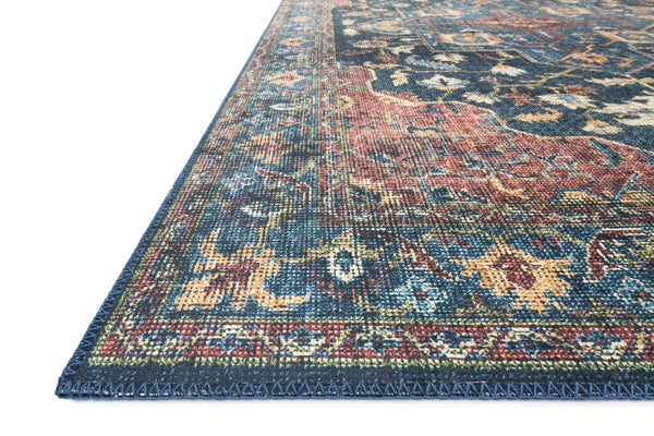 Loloi Skye SKY-08 100% Polyester Pile Power Loomed Traditional Rug SKYESKY-08DEBK800R