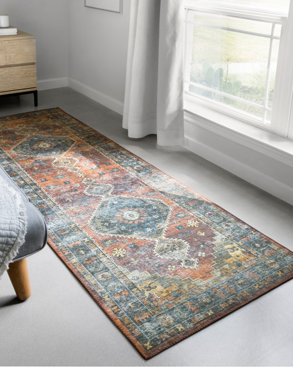 Loloi Skye SKY-11 100% Polyester Pile Power Loomed Traditional Rug SKYESKY-11RUBB800R