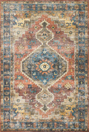 Loloi Skye SKY-11 100% Polyester Pile Power Loomed Traditional Rug SKYESKY-11RUBB800R