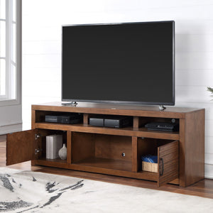Legends Furniture Rustic TV Stand for TV's up to 80 Inches, Fully Assembled, Whiskey SL1214.WKY