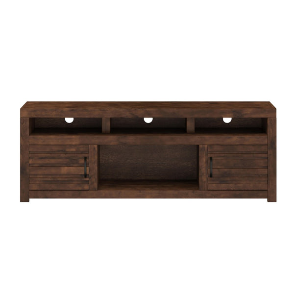 Legends Furniture Rustic TV Stand for TV's up to 80 Inches, Fully Assembled, Whiskey SL1214.WKY