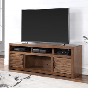 Legends Furniture Rustic TV Stand for TV's up to 80 Inches, Fully Assembled, Whiskey SL1214.WKY