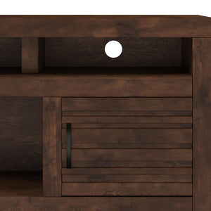 Legends Furniture Rustic TV Stand for TV's up to 80 Inches, Fully Assembled, Whiskey SL1214.WKY