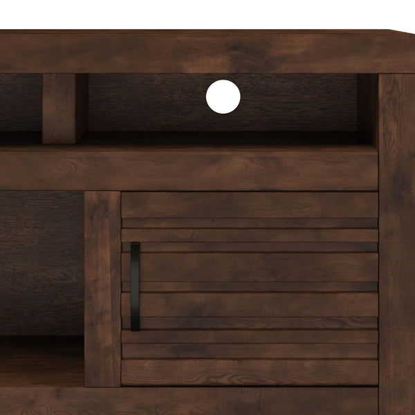 Legends Furniture Rustic TV Stand for TV's up to 80 Inches, Fully Assembled, Whiskey SL1214.WKY