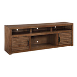 Legends Furniture Rustic TV Stand for TV's up to 80 Inches, Fully Assembled, Whiskey SL1214.WKY