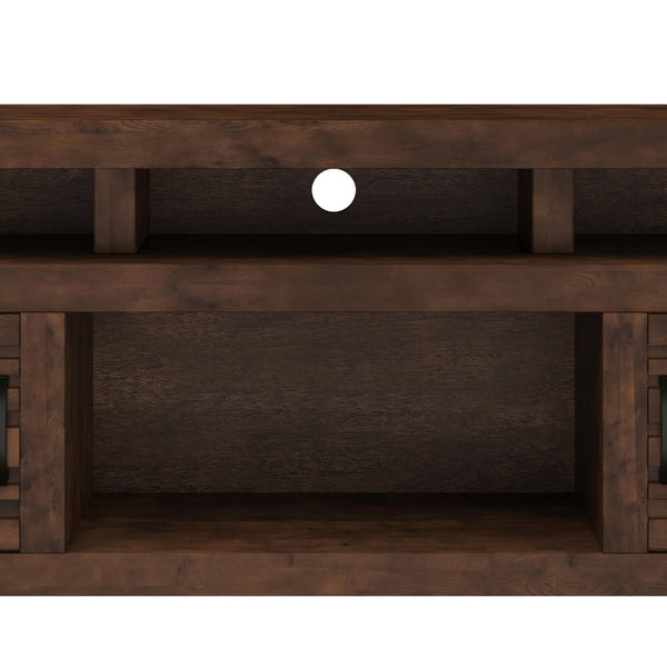Legends Furniture Rustic TV Stand for TV's up to 80 Inches, Fully Assembled, Whiskey SL1214.WKY
