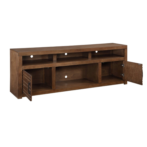 Legends Furniture Rustic TV Stand for TV's up to 80 Inches, Fully Assembled, Whiskey SL1214.WKY