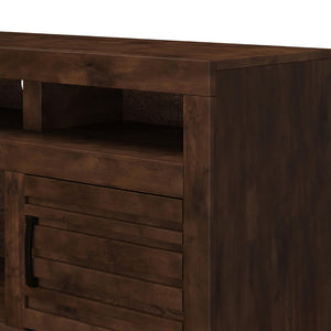 Legends Furniture Rustic TV Stand for TV's up to 80 Inches, Fully Assembled, Whiskey SL1214.WKY