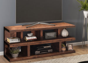 Legends Furniture Rustic TV Stand for TV's up to 70 Inches, Fully Assembled, Whiskey SL1230.WKY