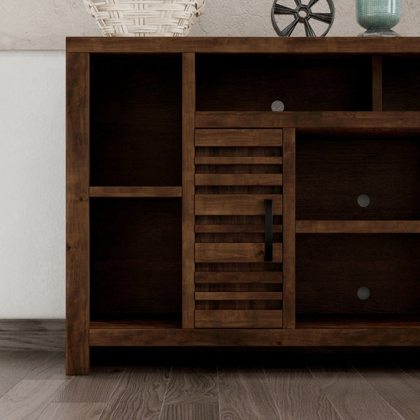 Legends Furniture Rustic TV Stand for TV's up to 70 Inches, Fully Assembled, Whiskey SL1265.WKY