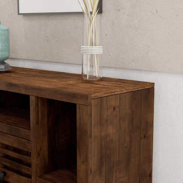 Legends Furniture Rustic TV Stand for TV's up to 70 Inches, Fully Assembled, Whiskey SL1265.WKY