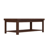 Legends Furniture Rustic Distressed Coffee Table, Fully Assembled, Whiskey SL4210.WKY