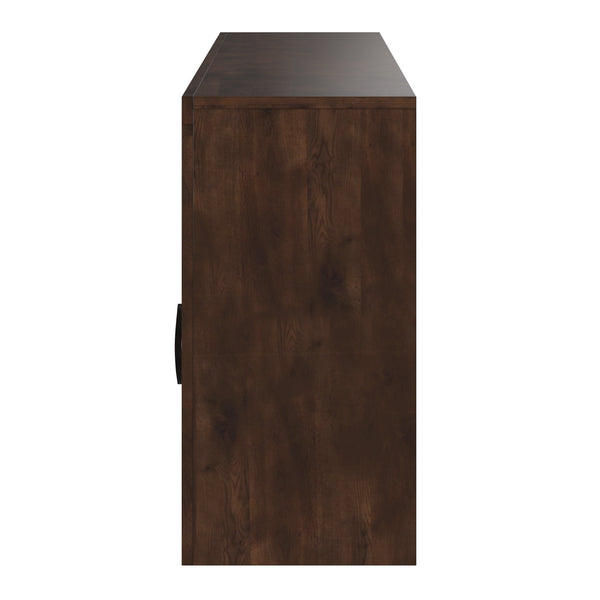 Legends Furniture Rustic Distressed TV Stand with Electric Fireplace Included SL5401.WKY