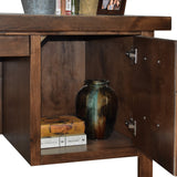 Legends Furniture Fully Assembled Rustic Executive Desk, Whiskey SL6270.WKY