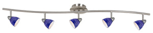 Cal Lighting 5 Light Orbit Light, 120V, Gu-10, 50W, Fixture Body Only SL-954-5-BS/BLS Brushed Steel SL-954-5-BS/BLS